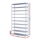 10 Tier Metal Shoe Rack
