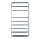 10 Tier Metal Shoe Rack