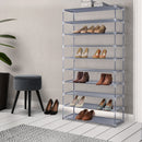 10 Tier Metal Shoe Rack