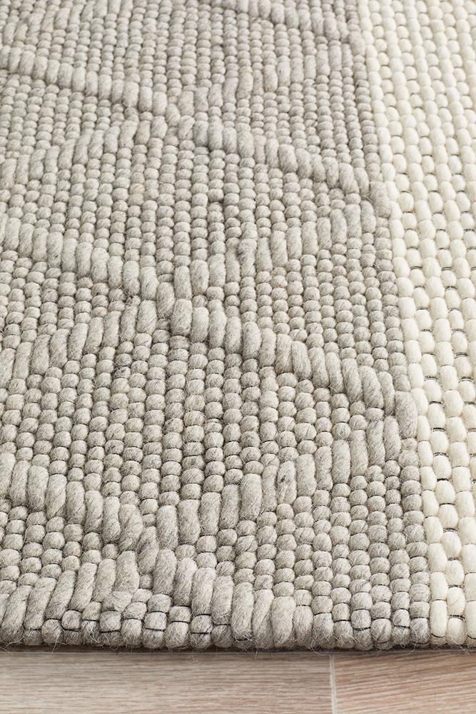 Studio Karlsson Wool Hatch Textured Rug.