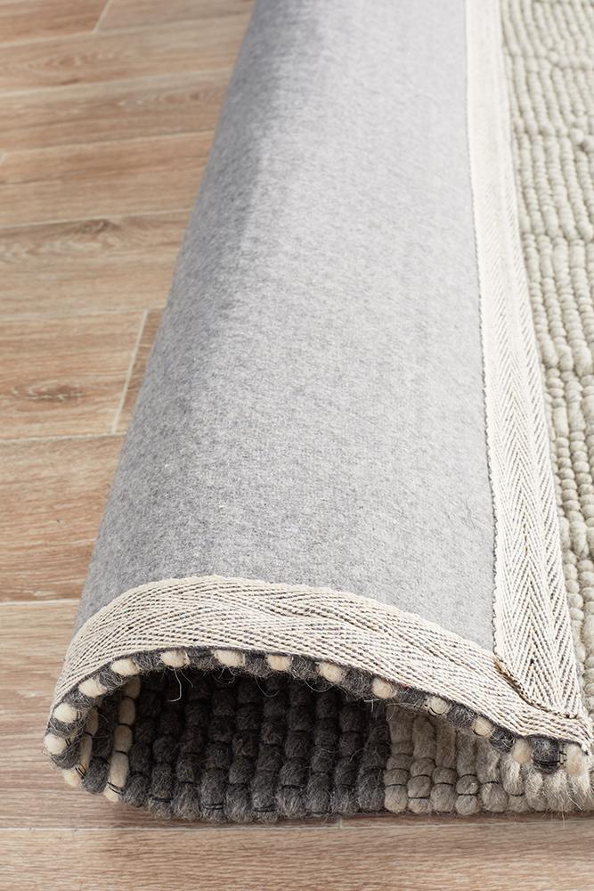 Studio Karlsson Wool Hatch Textured Rug.