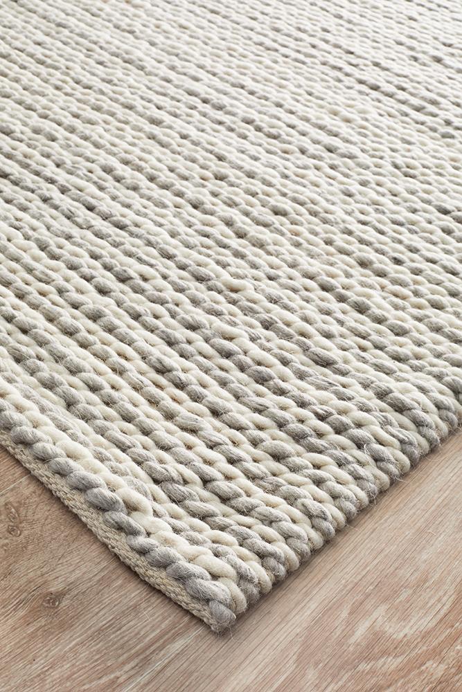 Studio Carina Felted Wool Woven Rug.