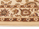 Tuggerah Classic Runner Ivory with Ivory Border Runner Rug.