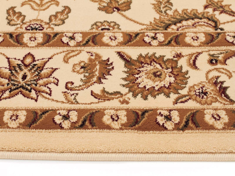 Tuggerah Classic Runner Ivory with Ivory Border Runner Rug.