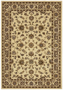 Tuggerah Collection Classic Rug Ivory with Ivory Border.
