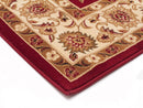 Tuggerah Classic Runner Red with Ivory Border Runner Rug.