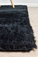 Logan Black Rug.