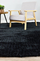 Logan Black Rug.