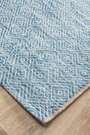 Culture Terrace 5500 Blue Runner Rug.