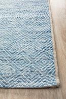 Culture Terrace 5500 Blue Runner Rug.