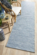 Culture Terrace 5500 Blue Runner Rug.