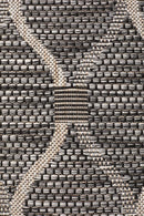 Culture Terrace 5501 Black Runner Rug.