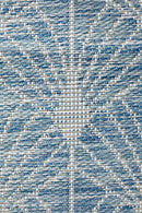 Culture Terrace 5502 Blue Runner Rug.