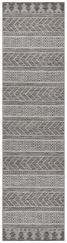 Culture Terrace 5505 Grey Runner Rug.