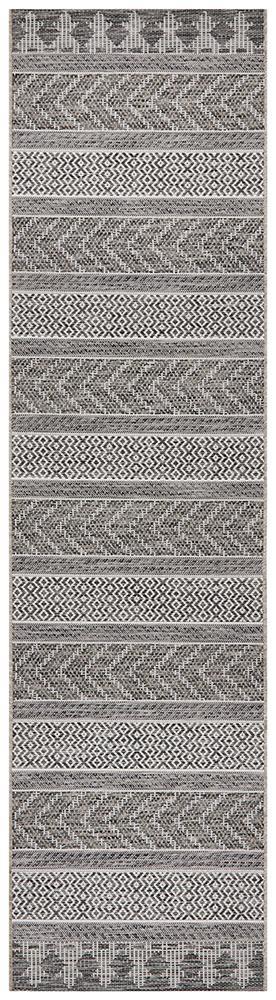 Culture Terrace 5505 Grey Runner Rug.