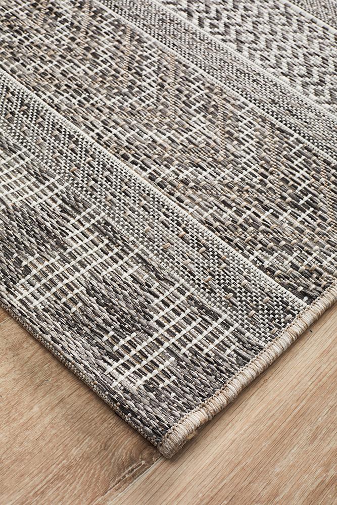 Culture Terrace 5505 Grey Runner Rug.