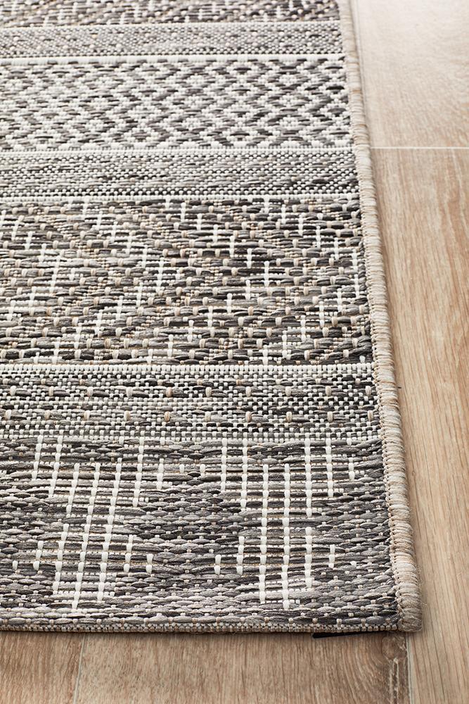 Culture Terrace 5505 Grey Runner Rug.