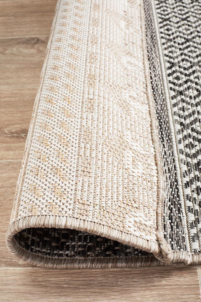 Culture Terrace 5505 Grey Runner Rug.