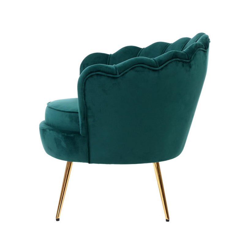 Cisse Accent Chair - Velvet Green