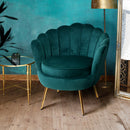 Cisse Accent Chair - Velvet Green