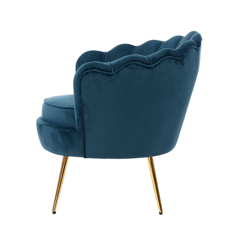 Cisse Accent Chair - Velvet Navy