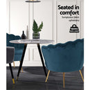 Cisse Accent Chair - Velvet Navy