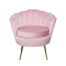 Cisse Accent Chair - Velvet Pink