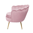 Cisse Accent Chair - Velvet Pink