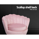 Cisse Accent Chair - Velvet Pink