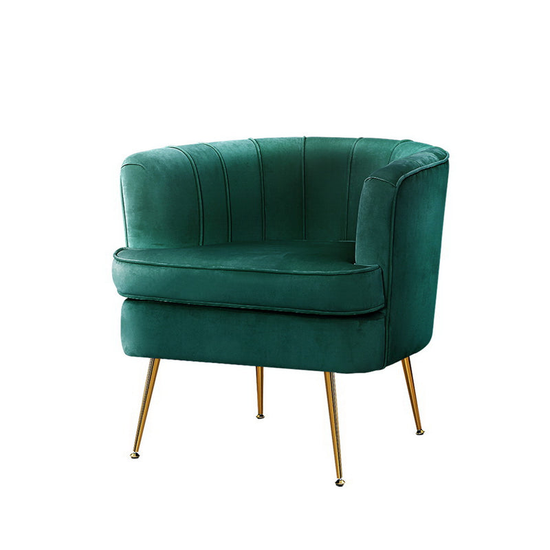 Koko Accent Chair - Velvet Green
