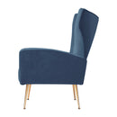 Cantik Accent Chair - Velvet Navy Blue