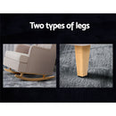 Lissy Rocking Armchair - Beige