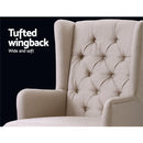 Lissy Rocking Armchair - Beige