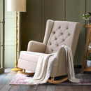 Lissy Rocking Armchair - Beige