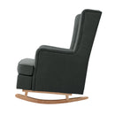 Lissy Rocking Armchair - Charcoal