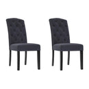 Milton Fabric Dining Chairs (Set of 2)