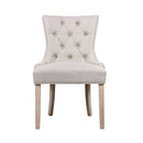 Beaulieu Fabric Dining Chairs (Set of 2) - Beige