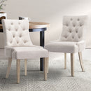 Beaulieu Fabric Dining Chairs (Set of 2) - Beige