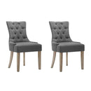 Beaulieu Fabric Dining Chairs (Set of 2) - Grey