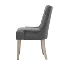 Beaulieu Fabric Dining Chairs (Set of 2) - Grey