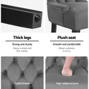 Beaulieu Velvet Dining Chairs (Set of 2) - Velvet Grey