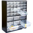 Storage Cabinet Drawers 39 Plastic Tool Box Containers Organiser Cupboard