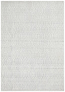 Visions Winter Wish White Modern Rug.