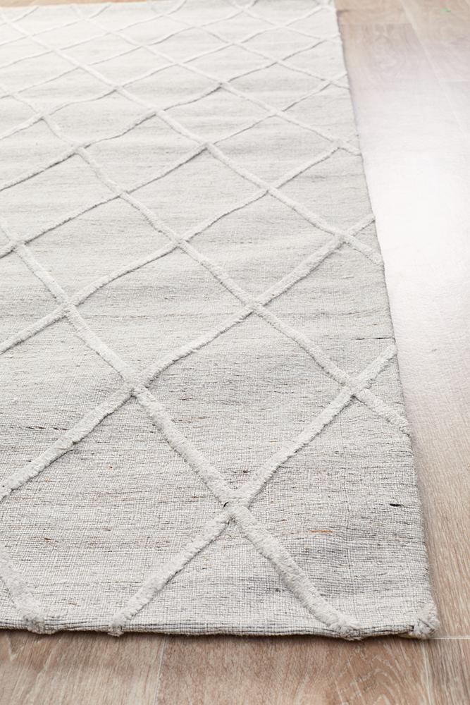 Visions Winter Silver Styles Modern Rug.