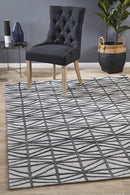 Visions Winter Pewter Prestige Modern Rug.