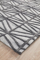 Visions Winter Pewter Prestige Modern Rug.