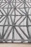 Visions Winter Pewter Prestige Modern Rug.