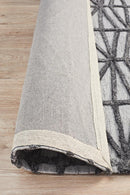 Visions Winter Pewter Prestige Modern Rug.