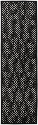 York Alice Black & Gold Rug.