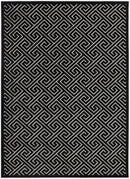 York Alice Black & Gold Rug.
